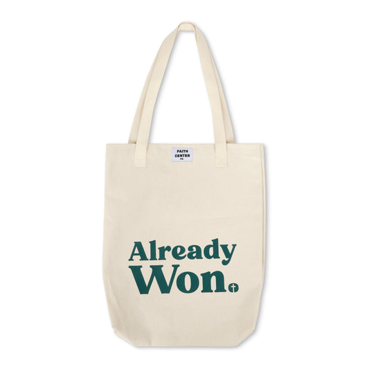 "Already Won" Tote