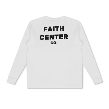 Faith Center Co. Long Sleeve Logo Tee