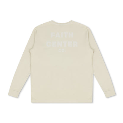 Faith Center Co. Long Sleeve Logo Tee