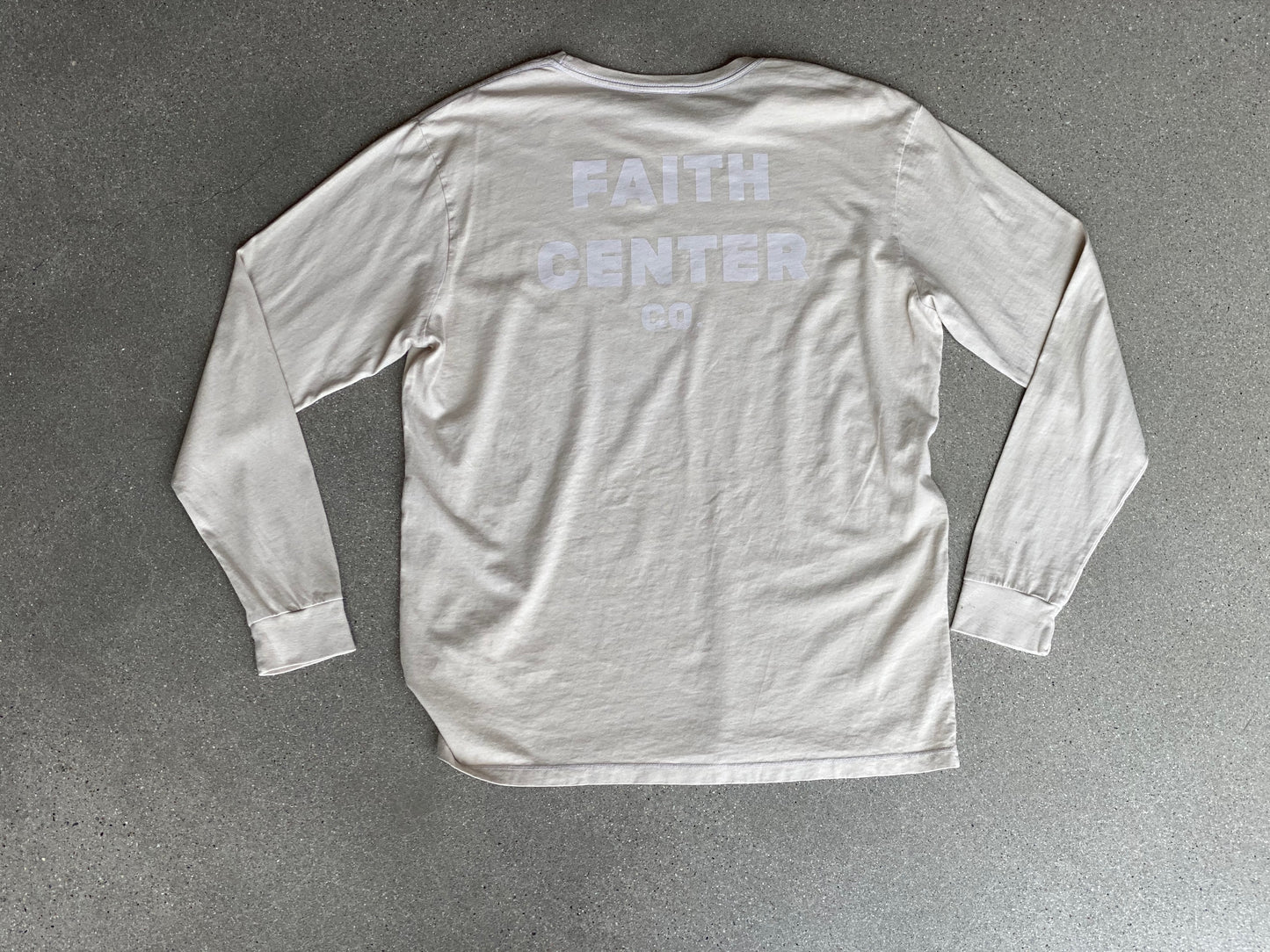 Faith Center Co. Long Sleeve Logo Tee